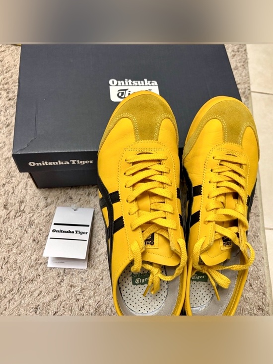 Onitsuka Tiger by Asics Shoes - Onitsuka Tiger Yellow/Black Mexico 66 Sneakers -Unisex. Excellent condition.